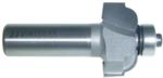 MAGNATE 4766 Special Cove Carbide Tipped Router Bit - 3/16" Radius; 1/2" Shank Diameter; 1/2" Cutting Length; 1-1/8" Overall Diameter; 1-3/4" Shank Length; 2-Flute Carbide Tipped