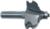 MAGNATE 4801 French Provincial Router Bit - 1-1/8" Cutting Length; 1/4", 3/8", 1/8" Radius; 1-3/4" Overall Diameter; 1/2" Shank Diameter, 1-1/2" Shank Length, 2-Flute Carbide Tipped