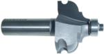 MAGNATE 4804 French Provincial Router Bit - 7/8" Cutting Length; 3/16", 5/16", 3/32" Radius; 1-1/2" Overall Diameter; 1/2" Shank Diameter, 1-1/2" Shank Length, 2-Flute Carbide Tipped