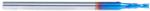 Magnate 48215-K Spektra Down-Cut Spiral Plunge Router Bit - 2mm Cutting Diameter; 6mm Cutting Height; 3mm Shank Diameter; 50mm Overall Length; 2 Flute; nACo Ceramic Coating Solid Carbide