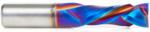 Magnate 48316-K Spektra Compression Spiral 2 Flute Router Bit - 12mm Cutting Diameter; 32mm Cutting Height; 12mm Up-Cut; 12mm Shank Diameter; 71mm Overall Length; nACo Ceramic Coating Solid Carbide