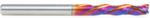 Magnate 48322-K Spektra Compression Spiral 3 Flute Router Bit - 6mm Cutting Diameter; 28mm Cutting Height; 9mm Up-Cut; 6mm Shank Diameter; 75mm Overall Length; nACo Ceramic Coating Solid Carbide