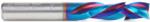 Magnate 48323-K-M Spektra Compression Spiral 3 Flute Router Bit - 8mm Cutting Diameter; 25mm Cutting Height; 11mm Up-Cut; 8mm Shank Diameter; 64mm Overall Length; nACo Ceramic Coating Solid Carbide