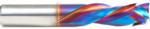 Magnate 48324-K Spektra Compression Spiral 3 Flute Router Bit - 12mm Cutting Diameter; 32mm Cutting Height; 9mm Up-Cut; 12mm Shank Diameter; 75mm Overall Length; nACo Ceramic Coating Solid Carbide