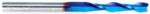 Magnate 48336-K Spektra Up-Cut Spiral Plunge Router Bit - 1/4" Cutting Diameter; 1-1/2" Cutting Height; 1/4" Shank Diameter; 3-1/2" Overall Length; 2 Flute; nACo Ceramic Coating Solid Carbide