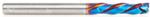 Magnate 48358-K Spektra Compression Spiral 3 Flute Router Bit - 6mm Cutting Diameter; 25mm Cutting Height; 4.7mm Up-Cut; 6mm Shank Diameter; 75mm Overall Length; nACo Ceramic Coating Solid Carbide