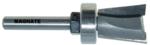 MAGNATE 484 7 Degree Dovetail Router Bit With Top Bearing - 3/4" Cutting Diameter; 7/8" Cutting Height; 1/4" Shank Diameter; 2-5/8" Overall Length; BR-08 Bearing; 2-Flute Carbide Tipped