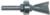 MAGNATE 486 14 Degree Dovetail Router Bit With Top Bearing - 3/4" Cutting Diameter; 7/8" Cutting Height; 1/4" Shank Diameter; 2-5/8" Overall Length; BR-08 Bearing; 2-Flute Carbide Tipped