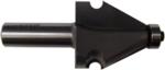 MAGNATE 4901 Handrail Router Bit - 1-1/2" Cutting Length; 1/8" Radius; 1-3/8" Overall Diameter; 1-1/2" Shank Length; BR-03 Bearing; 1/2" Shank Diameter, 2-Flute Carbide Tipped
