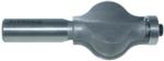 MAGNATE 4904 Handrail Router Bit - 1-1/2" Cutting Length; 3/8" Radius; 1-1/4" Overall Diameter; 1-1/2" Shank Length; BR-05 Bearing; 1/2" Shank Diameter, 2-Flute Carbide Tipped