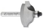 Amana 49660 Profile 1/4" Shank Router Bit - Ogee Profile; Stile Cut; 1/2" Cutting Height; 2" Overall Length; 11/32" Radius; 1-11/32" Overall Diameter; 2-Flute With Ball Bearing, Carbide Tipped