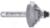 Amana 49670 Profile 1/4" Shank Router Bit - Classical Profile; Stile Cut; 1/2" Cutting Height; 2" Overall Length; 9/64" Radius; 1-3/32" Overall Diameter; 2-Flute With Ball Bearing, Carbide Tipped