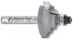 Amana 49670 Profile 1/4" Shank Router Bit - Classical Profile; Stile Cut; 1/2" Cutting Height; 2" Overall Length; 9/64" Radius; 1-3/32" Overall Diameter; 2-Flute With Ball Bearing, Carbide Tipped
