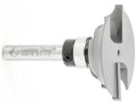 Amana 49676 Profile 1/4" Shank Router Bit - Classical Profile; Rail Cut; 9/16" Cutting Height; 2" Overall Length; 3/16" Radius; 1-1/2" Overall Diameter; 2-Flute With Ball Bearing, Carbide Tipped