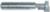 Magnate 5001 Key Hole Router Bit - 3/16" Under-Cut; 1/4" Shank Diameter; 1 Flute; 3/8" Cutting Length; 3/8" Cutting Diameter