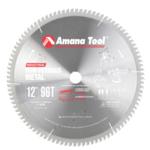 Amana 512961 Non-Ferrous Metal Thin-Walled Metal Saw Blade - 12" Diameter; 96 Tooth; 1" Bore; .126" Kerf; .102" Plate; TC Grind, 6-Degree Negative Hook, Carbide Tipped