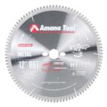 Amana 512961-30 Non-Ferrous Metal Thin-Walled Metal Saw Blade - 12" Diameter; 96 Tooth; 30mm Bore; .126" Kerf; .102" Plate; With 2/7/42, 2/9/46 & 2/10/60 Pin Holes; TC Grind, 6-Degree Negative Hook, Carbide Tipped