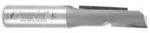 Amana 51320 Opposite-Shear Staggered Tooth Router Bit - 1/2" Cutting Diameter; 1-1/2" Cutting Height; 1/2" Shank Diameter; 3-1/8" Overall Length; 2 Flute, Carbide Tipped