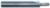 Magnate 5136 Round Bottom Veining, 2 Flute Router Bit - 1/16" Radius; 1/8" Cutting Diameter; 5/16" Cutting Length; 2" Overall Length