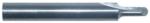 Magnate 5136 Round Bottom Veining, 2 Flute Router Bit - 1/16" Radius; 1/8" Cutting Diameter; 5/16" Cutting Length; 2" Overall Length
