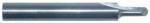 Magnate 5136 Round Bottom Veining, 2 Flute Router Bit - 1/16" Radius; 1/8" Cutting Diameter; 5/16" Cutting Length; 2" Overall Length; 1/4" Shank Solid Carbide