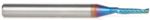 Magnate 51391-K Spektra O-Flute 1 Flute Up-Cut Spiral Router Bit - 1.5mm Cutting Diameter; 6mm Cutting Height; 3mm Shank Diameter; 30mm Overall Length; nACo Ceramic Coating Solid Carbide For Plastic Cutting