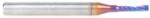 Magnate 51397-K Spektra O-Flute 1 Flute Up-Cut Spiral Router Bit - 1.6mm Cutting Diameter; 6mm Cutting Height; 3mm Shank Diameter; 30mm Overall Length; nACo Ceramic Coating Solid Carbide For Plastic Cutting