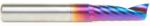 Magnate 51404-K Spektra O-Flute 1 Flute Up-Cut Spiral Router Bit - 1/4" Cutting Diameter; 3/4" Cutting Height; 1/4" Shank Diameter; 2" Overall Length; nACo Ceramic Coating Solid Carbide For Plastic Cutting