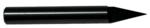 Magnate 5141 Engraving Solid Carbide Router Bit - Angle; .005" Flat Tip; 1/4" Cutting Diameter; 2" Overall Length; 1/4" Shank Diameter