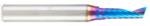 Magnate 51417-K Spektra O-Flute 1 Flute Up-Cut Spiral Router Bit - 3/16" Cutting Diameter; 5/8" Cutting Height; 1/4" Shank Diameter; 2" Overall Length; nACo Ceramic Coating Solid Carbide For Plastic Cutting