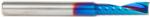 Magnate 51444-K Spektra O-Flute 1 Flute Up-Cut Spiral Router Bit - 1/4" Cutting Diameter; 7/8" Cutting Height; 1/4" Shank Diameter; 2-1/2" Overall Length; nACo Ceramic Coating Solid Carbide For Plastic Cutting