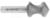 Amana 51590 Hand Grip Plunge Router Bit - 1-9/16" Cutting Height; 1/2" Shank Diameter; 1-1/8" Overall Diameter; 3-5/8" Overall Length; 1/2" Radius; 28.9 Degree; 2 Flute, Carbide Tipped