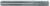 Magnate 5173 Fiberglass with End-Mill Point Router Bit - 3/8" Cutting Diameter; 7/8" Cutting Length; 3/8" Shank Diameter; 2-1/2" Overall Length; Solid Carbide, Medium Burr