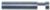 Magnate 5181 Flush Trim Solid Carbide Router Bit - 1/4" Cutting Diameter; 1/4" Cutting Length; 1/4" Shank Diameter; 1-1/2" Overall Length; AKA DADO Trim Bit, comes with Small Pilot for Shallow Dado