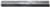 Magnate 5301 Z Flute Straight 2 Flute Router Bit - 3/16" Cutting Diameter; 5/8" Cutting Length; 1/4" Shank Diameter; 2" Overall Length