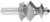 Amana 54222 Architectural Molding Router Bit - 1-5/8" Cutting Height; 1/2" Shank Diameter; 1-3/8" Overall Diameter; 3-1/2" Overall Length; 3/32",1/4",7/16" Radius; 47706 Bearing; Maximum RPM 18,000; 2 Flute, Carbide Tipped