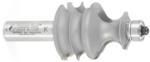 Amana 54224 Architectural Molding Router Bit - 1-5/8" Cutting Height; 1/2" Shank Diameter; 1-3/8" Overall Diameter; 3-1/2" Overall Length; 1/16",1/4",7/16" Radius; 47706 Bearing; Maximum RPM 18,000; 2 Flute, Carbide Tipped