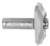 Amana 54299 Base Molding Ogee Edge Detail Router Bit - 3/8" Cutting Height; 1/2" Shank Diameter; 1-53/64" Overall Diameter; 2-1/2" Overall Length; 19/64", 13/32" Radius; 47706 Bearing; 2 Flute, Carbide Tipped