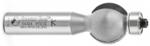 Amana 54304 Edge Fluting Router Bit - 3/4" Flute Height; 1/2" Shank Diameter; 15/32" Radius; 3" Overall Length; 7/8" Overall Diameter; 2 Flute Carbide Tipped