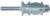 MAGNATE 5504 Face Molding Router Bit - 1" Cutting Length; 5/16" Bead Diameter; 11/16" Overall Diameter; 1-1/4" Shank Length; BR-02 Bearing; 1/4" Shank Diameter, 2-Flute Carbide Tipped