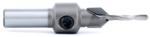 Amana 55200 Countersink, Carbide Tipped - #4 Wood Screw Size; 11/32" Plug Diameter; 3/32" Drill Diameter; 5/16" Shank Diameter; 2-1/4" Overall Length; 1-5/8" Height; 630-002 Drill; Use 7mm-8mm spring collet