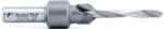 Amana 55206 Countersink, Carbide Tipped - #8 Wood Screw Size; 25/64" Plug Diameter; 5/32" Drill Diameter; 5/16" Shank Diameter; 2-7/8" Overall Length; 1-5/8" Height; 630-202 Drill; Use 7mm-8mm spring collet