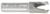 Amana 55217 Plug Cutter for Drill Press - .335" Inside Diameter; 5/8" Plug Diameter; 1/2" Cutting Height; 1/2" Shank Diameter; 2-1/2" Overall Length; 2-Flute, Carbide Tipped