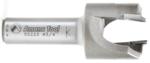 Amana 55223 Plug Cutter for Drill Press - 3/4" Inside Diameter; 1-1/32" Plug Diameter; 1/2" Cutting Height; 1/2" Shank Diameter; 2-1/2" Overall Length; 2-Flute, Carbide Tipped