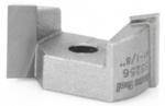 Amana 55256 Mortising Cutters - 1/4"-28 thread - 1-1/8" Cutting Diameter; 9/16" Cutting Height; 2 Flute, Carbide Tipped