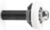 Amana 55314 45-Degree Laminate Miter Joint Undercut Assembly - 1-3/8" Cutting Diameter; 1/4" Cutting Height; 1/2" Shank Diameter; 2-3/8" Overall Length; 4 Wing with 'Ultra-Glide'(TM) Bearing, Carbide Tipped