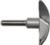 MAGNATE 5561 Horizontal Crown Molding Router Bit - 1-3/4" Cutting Diameter; 5/16" Cove Depth; 3/8" Cutting Height; 1/4" Shank Diameter; 1-1/2" Radius; 2-Flute Carbide Tipped