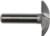 MAGNATE 5563 Horizontal Crown Molding Router Bit - 1-3/4" Cutting Diameter; 5/16" Cove Depth; 3/8" Cutting Height; 1/2" Shank Diameter; 1-1/2" Radius; 2-Flute Carbide Tipped