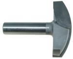 MAGNATE 5566 Horizontal Crown Molding Router Bit - 2-1/4" Cutting Diameter; 3/8" Cove Depth; 5/8" Cutting Height; 1/2" Shank Diameter; 1-7/8" Radius; 2-Flute Carbide Tipped