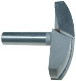 MAGNATE 5568 Horizontal Crown Molding Router Bit - 3" Cutting Diameter; 7/16" Cove Depth; 11/16" Cutting Height; 1/2" Shank Diameter; 3-3/16" Radius; 2-Flute Carbide Tipped